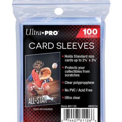 100 Card Sleevs - Ultra Pro