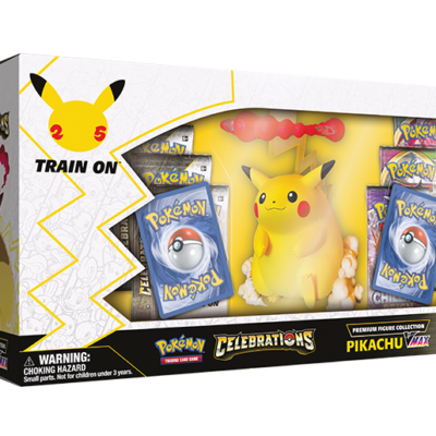 Pokemon Celebrations Premium Figure Collection Pikachu VMAX