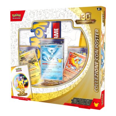 Pokemon 30° Anniversario – Collezione con Poster